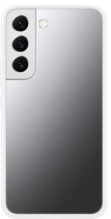 Samsung S22 kehystetty suojakuori (valkoinen)