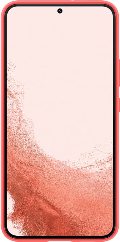 Samsung S22 Plus silikonikuori (koralli)