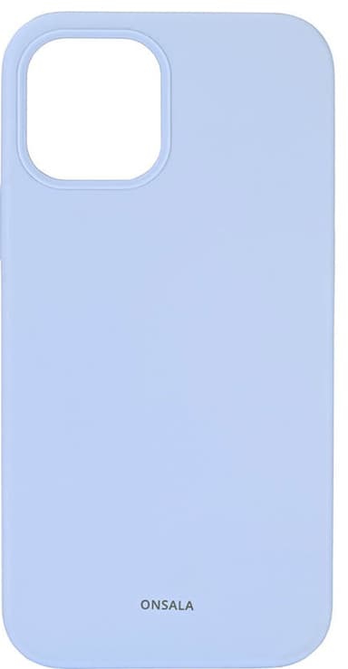 Onsala iPhone 12/12 Pro Silicone suojakuori (vaaleansininen)