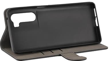 Gear Motorola G200/Edge S30 lompakkokotelo (musta)