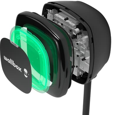 Wallbox Pulsar Plus älykäs autolaturi 7m Type 2 (musta)