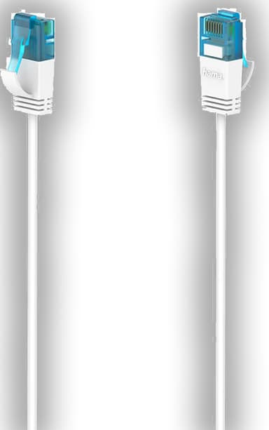 Hama Flexi-Slim Ethernet verkkokaapeli CAT 6a, 10 Gbps U/UTP 1,5 m