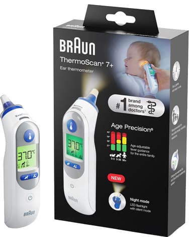 Braun ThermoScan 7+ korvakuumemittari IRT6525NOEE