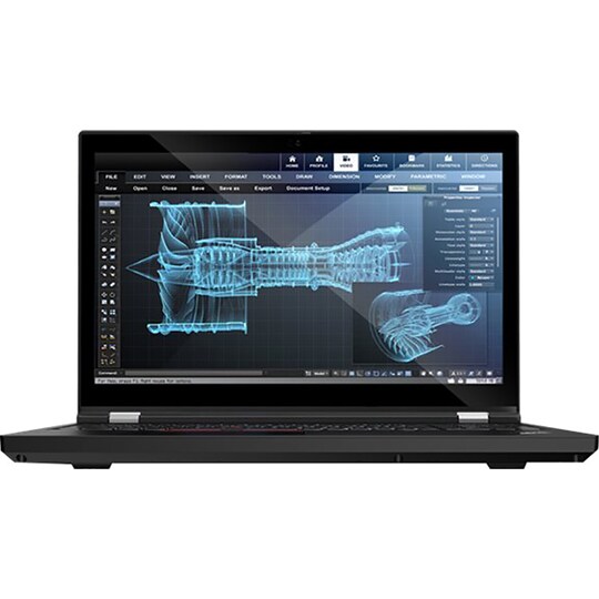Lenovo ThinkPad P15 Gen1 15,6" kannettava i7/16/512 GB (musta)
