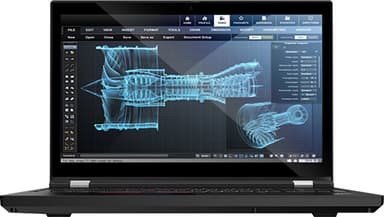 Lenovo ThinkPad P15 Gen1 15,6" kannettava i7/16/512 GB (musta)
