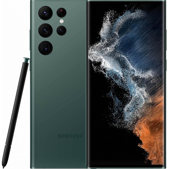 Samsung Galaxy S22 Ultra 5G älypuhelin 12/512 GB (vihreä)