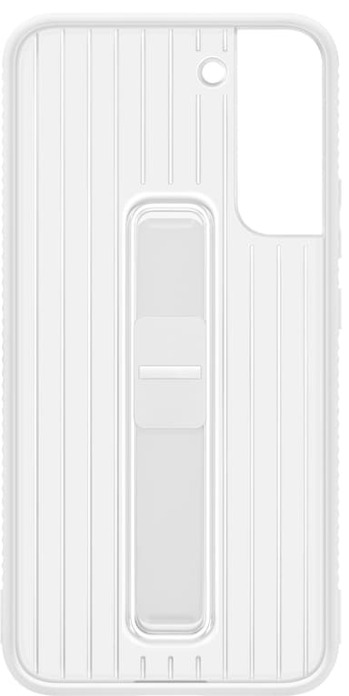 Samsung S22 Plus suojakuori jalustalla (valkoinen)