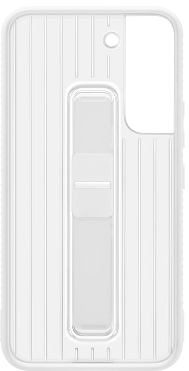 Samsung S22 suojakuori jalustalla (valkoinen)