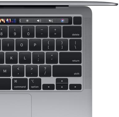 MacBook Pro 13 M1 2020 CTO/8/1000 GB (tähtiharmaa)