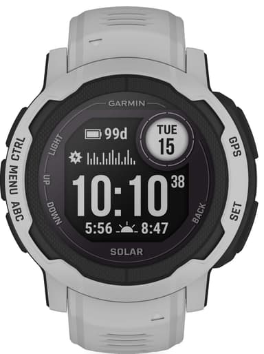 Garmin Instinct 2 Solar ulkoilukello (harmaa)