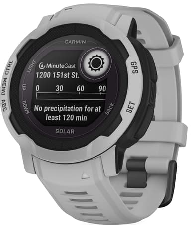 Garmin Instinct 2 Solar ulkoilukello (harmaa)