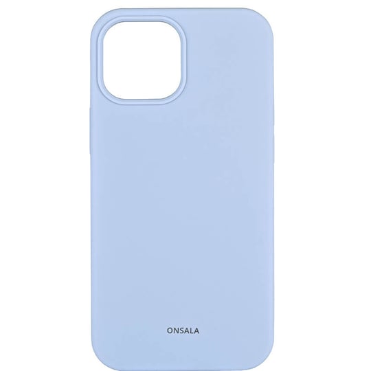 Onsala iPhone 13 mini silikoninen suojakuori (vaaleansininen)