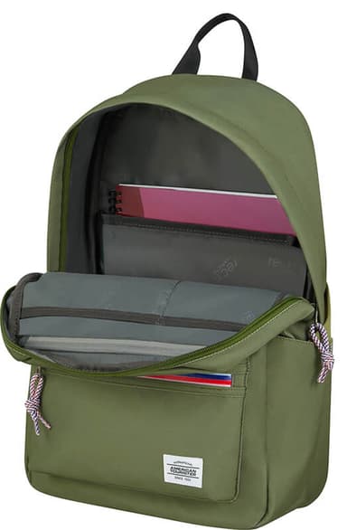 American Tourister Upbeat 14,1" reppu (oliivinvihreä)