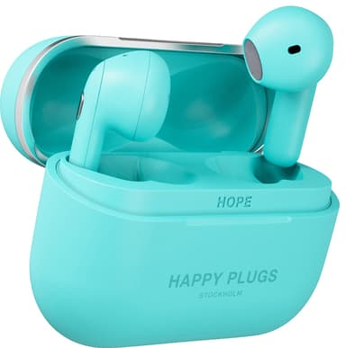 Happy Plugs Hope täysin langattomat in-ear kuulokkeet (turkoosi)