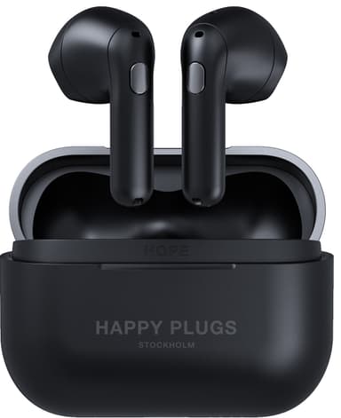 Happy Plugs Hope täysin langattomat in-ear kuulokkeet (musta)