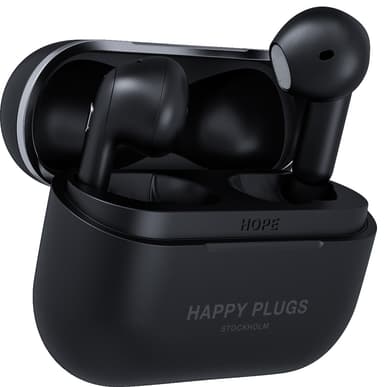 Happy Plugs Hope täysin langattomat in-ear kuulokkeet (musta)