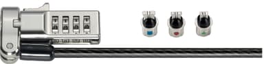 Kensington Universal 3-in-1 yhdistelmälukko kannettavalle