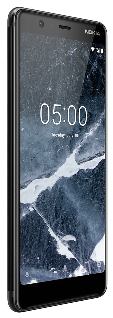 Nokia 5.1 älypuhelin (musta)