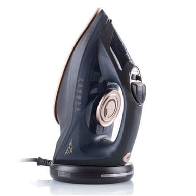 ETA Iron Kiara ETA127690000 johdoton höyrysilitysrauta, 2200 W, vesisäiliön tilavuus 220 ml, jatkuva höyry 40 g/min, musta