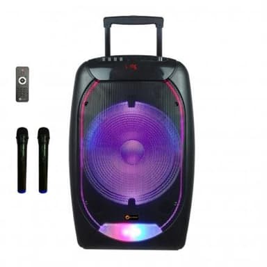 N-Gear Bluetooth-kaiutin Lightning 1510 30 W, Bluetooth, Kannettava, Langaton yhteys, Musta