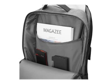 Lenovo Business Casual Charcoal Grey, vedenpitävä, reppu, 17 "