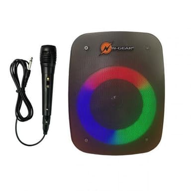N-Gear Kannettava Bluetooth-kaiutin LGP4Studio 30 W, Bluetooth, Kannettava, Langaton yhteys, Musta