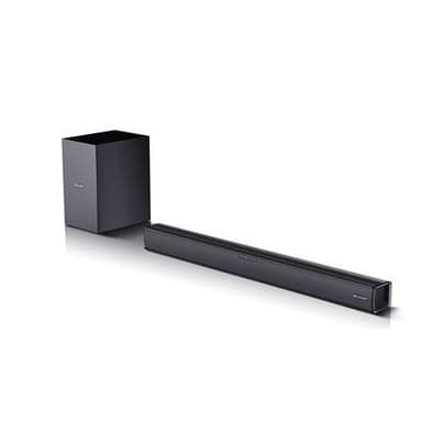 Sharp HT-SBW182 2.1 ohut Soundbar HDMI, optinen, Bluetooth, 160 W, 74 cm langattomalla subwooferilla