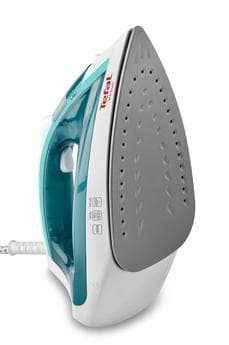 TEFAL Steam Iron FV1710 Höyrysilitysrauta, 1800 W, Vesisäiliön tilavuus 200 ml, Jatkuva höyry 24 g/min, Höyryteho 80 g/min, valkoinen/vihreä