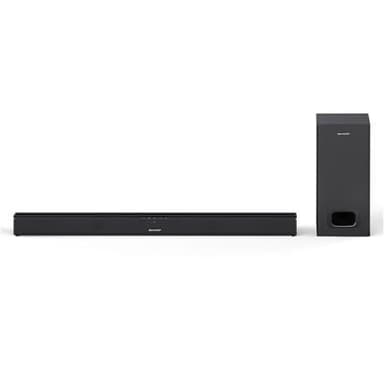 Sharp HT-SBW110 2.1 Ohut Soundbar 180 W, 80 cm ulkoisella subwooferilla, HDMI, optinen, Bluetooth