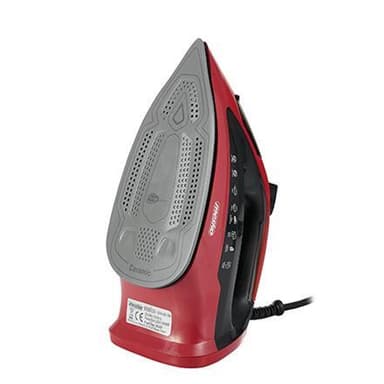 Mesko Iron MS 5031 höyrysilitysrauta, 2400 W, jatkuva höyry 40 g/min, höyryteho 70 g/min, punainen/musta