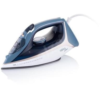 Gallet Iron GALFAR806 Höyrysilitysrauta, 2200 W, Vesisäiliön tilavuus 300 ml, Jatkuva höyry 40 g/min, Valkoinen/sininen