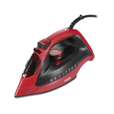Mesko Iron MS 5031 höyrysilitysrauta, 2400 W, jatkuva höyry 40 g/min, höyryteho 70 g/min, punainen/musta