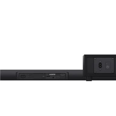 Sharp HT-SBW160 2.1 Ultra Slim Soundbar litteällä langattomalla subwooferilla televisiolle yli 40", HDMI ARC/CEC, Aux-in, optinen, Bluetooth, 90 cm, pöytä