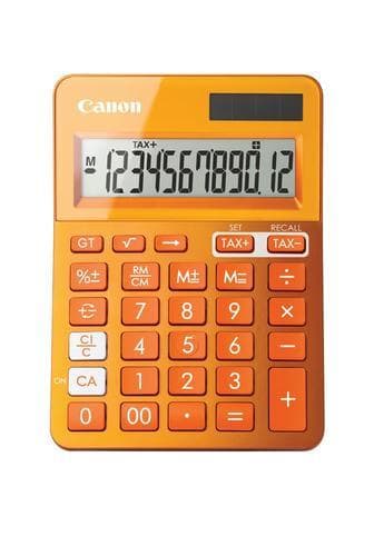 Canon LS-123K-MOR pocket calc. Orange