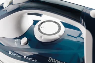 Gorenje Steam Iron SIH2800TQC Höyrysilitysrauta, 2800 W, Vesisäiliön tilavuus 350 ml, Jatkuva höyry 35 g/min, turkoosi/valkoinen