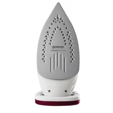 Gorenje Steam Iron SIH3000RBC Höyrysilitysrauta, 3000 W, Vesisäiliön tilavuus 350 ml, Jatkuva höyry 40 g/min, Punainen/Valkoinen