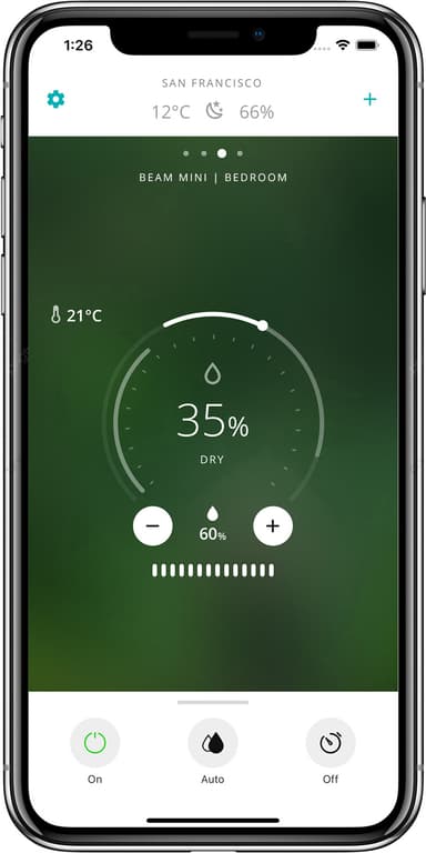 Duux Beam Mini Smart 2 ilmankostutin DXHU12