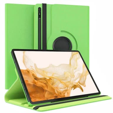 360° käännettävä kotelo Samsung Galaxy Tab S8 Plus 12.7 - Vihreä