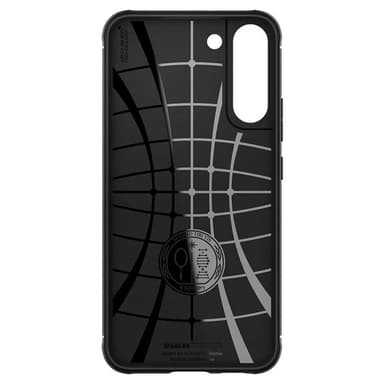 Spigen Rugged Armor kuori Samsung Galaxy S22 - Musta