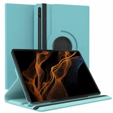 360° käännettävä kotelo Samsung Galaxy Tab S8 Ultra 14.6 - Vaalea