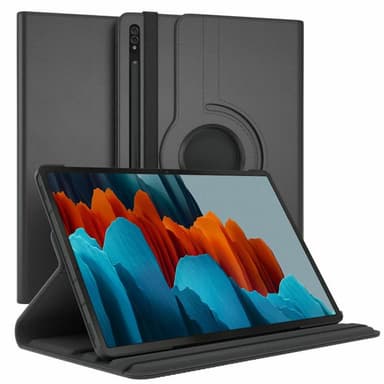 360° käännettävä kotelo Samsung Galaxy Tab S7 - Musta