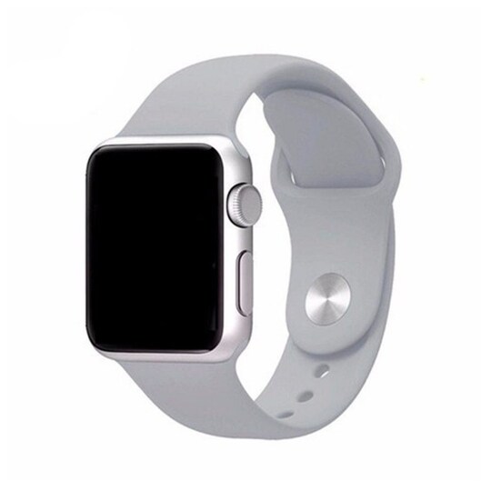 Urheiluranneke Apple Watch 6 (40mm) - Vaaleanharmaa