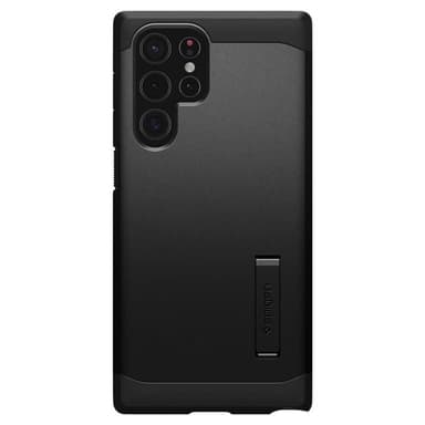 Spigen Tough Armor kuori Samsung Galaxy S22 Ultra - Musta