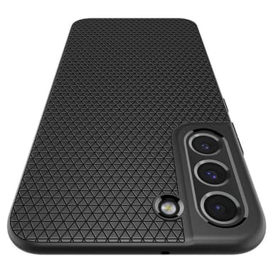 Spigen Liquid Air kuori Samsung Galaxy S22 - Musta