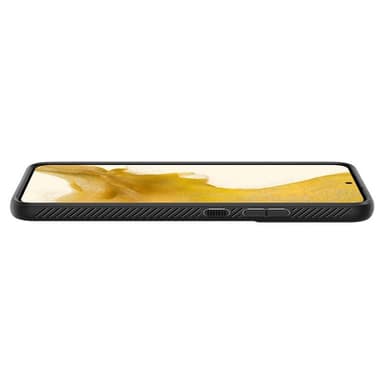 Spigen Liquid Air kuori Samsung Galaxy S22 - Musta
