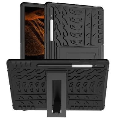 Iskunkestävä kuori jalustalla Samsung Galaxy Tab S8 Ultra 14.6 - Mus