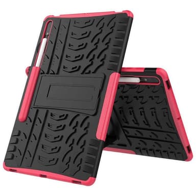 Iskunkestävä kuori jalustalla Samsung Galaxy Tab S8 11.0 - Vaaleanpu