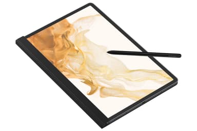 Samsung Note View Galaxy Tab S8+/S7+/S7 FE suojakuori (musta)