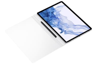 Samsung Note View Galaxy Tab S8+/S7+/S7 FE suojakuori (valkoinen)