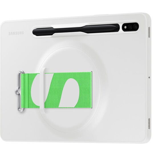 Samsung Strap Galaxy Tab S8 suojakuori (valkoinen)